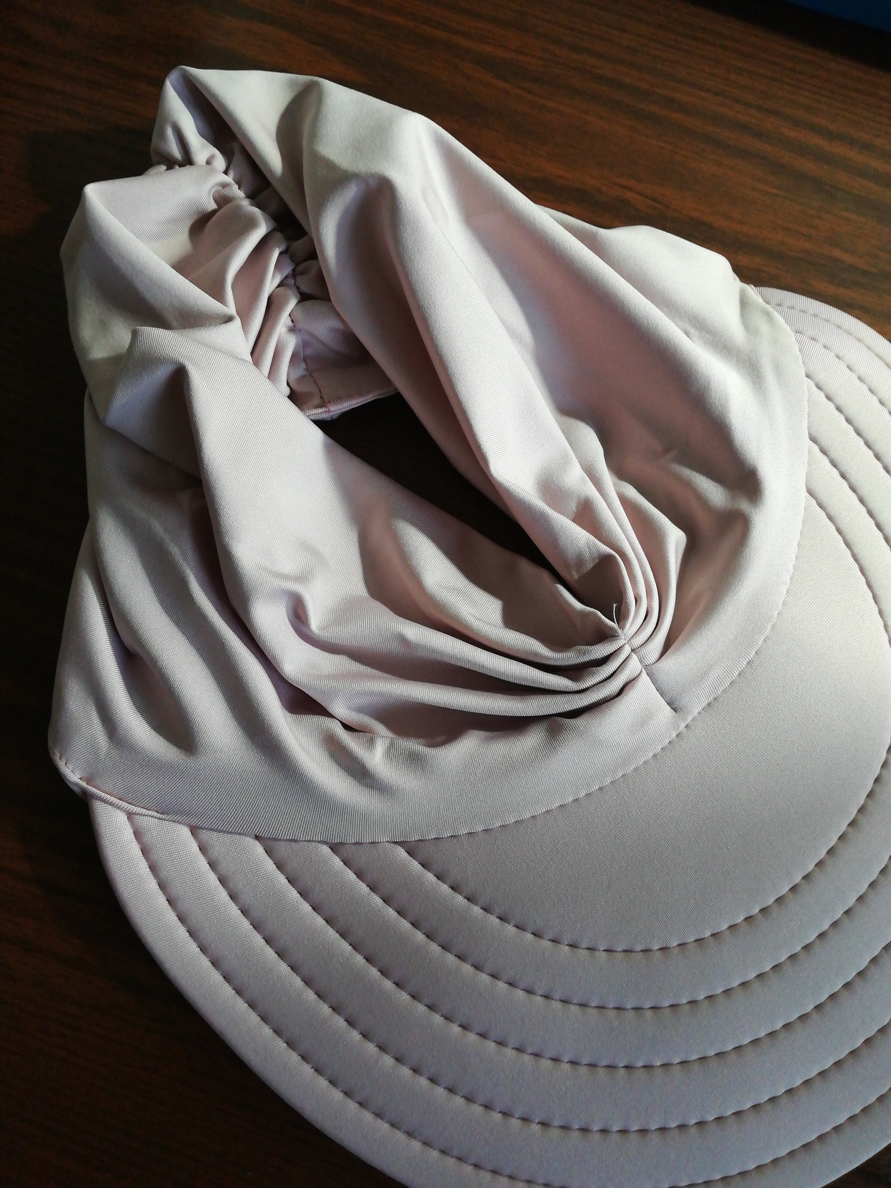 Women'S Wide Brim Sun Hat with Adjustable Drawstring Closure - Lightweight Breathable Summer Beach Hat, & Pastel Colors, for Outdoor, Travel, Travel Accessory, Stylish Headwear, Durable Construction, Outdoor Enthusiasts photo review