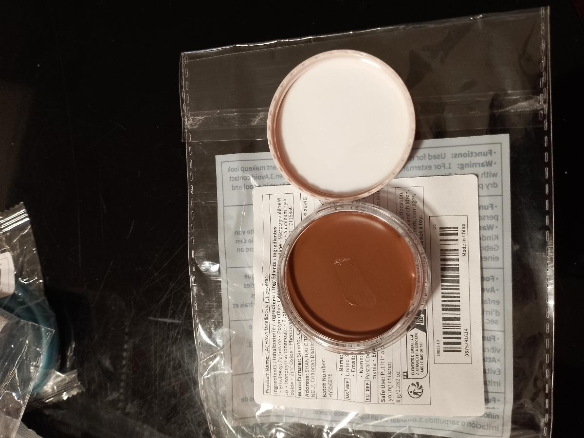 Full Cover Base Concealer Cream for Dark Circles, Women Liquid Foundation Smooth Concealer Corrector Long Lasting for Dark Spot Under Eye Circles Cover Face Makeup Hide for Dark Spot photo review