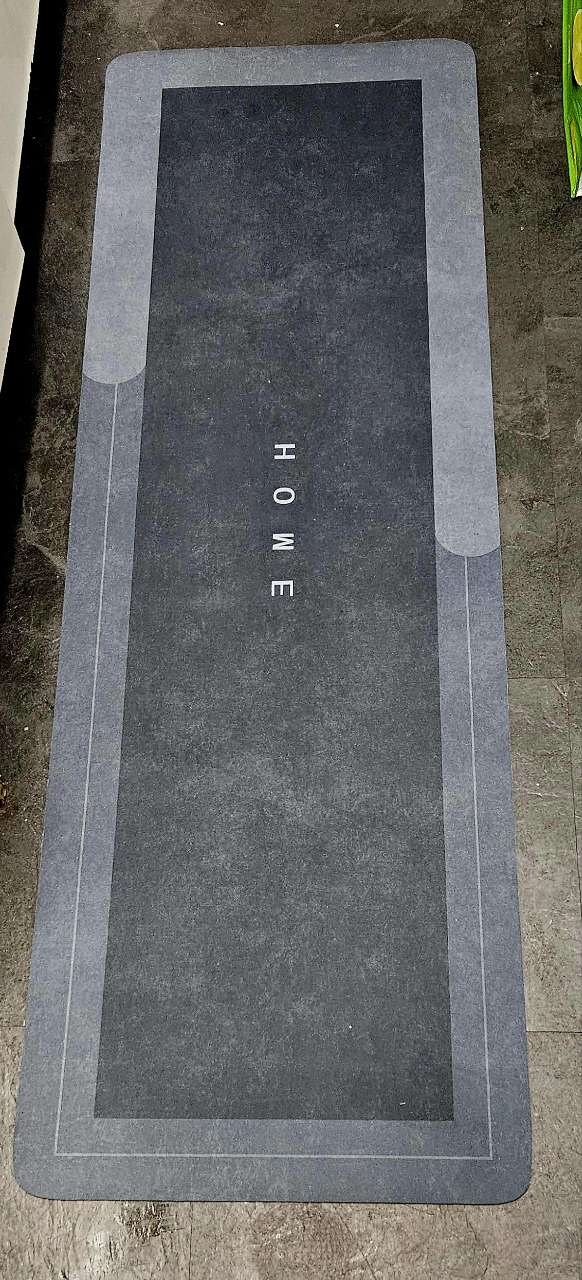 1pc Diatom Mud Kitchen Mat - 3.5mm Thick, 2.0kg/m², with Natural Rubber Base, Super Non-Slip & Scratch-Resistant Surface, Easy to Clean, Comfortable Standing Mat for Kitchens, Bathrooms, Entryways - Multiple Sizes Available, Kitchen Mats for Floor photo review