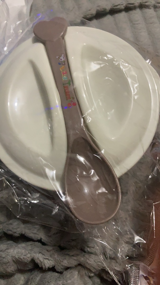 Plastic Bowl And Spoon Set photo review