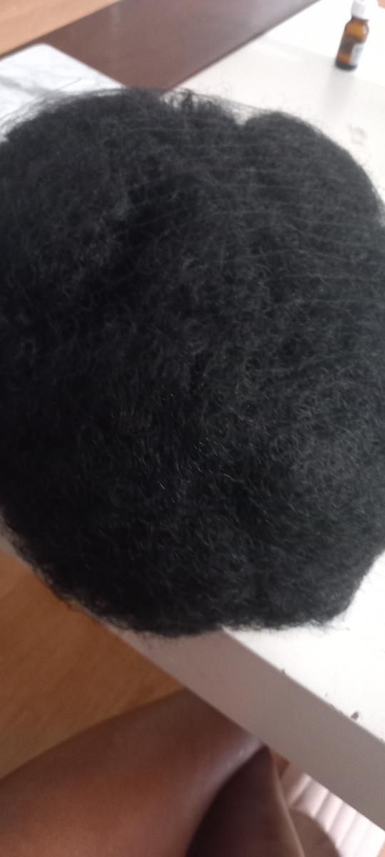 70s Afro Curly Wig for - Soft, Natural-Looking Synthetic Hair, Voluminous & Fluffy Black Afro Wig for Daily Wear, Parties, and Cosplay, Party Hairpiece, Naturallooking Hairpiece photo review