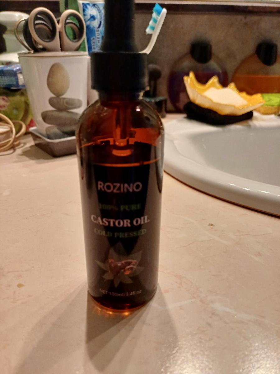 Castor Oil, for Hair Eyelashes And Eyebrows, Castor Oil Cold Pressed Unrefined, Hair for Dry Hair, Skin And Nails photo review