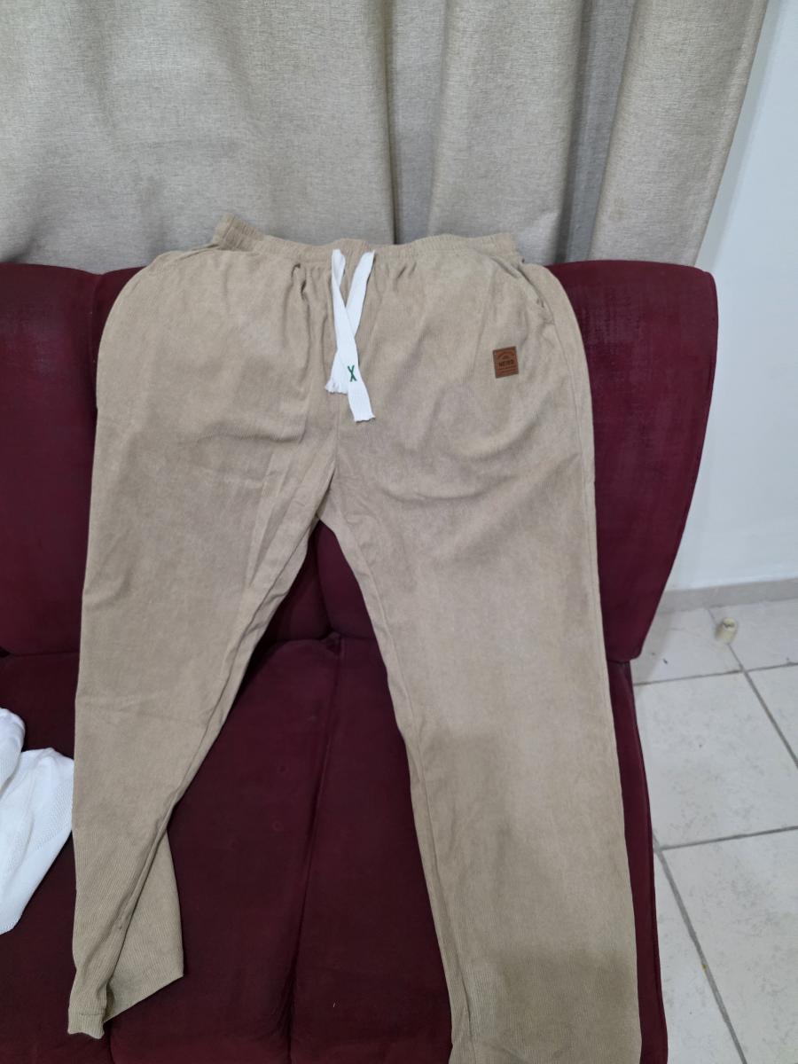 Trendy Men's Corduroy Pants — customer photo