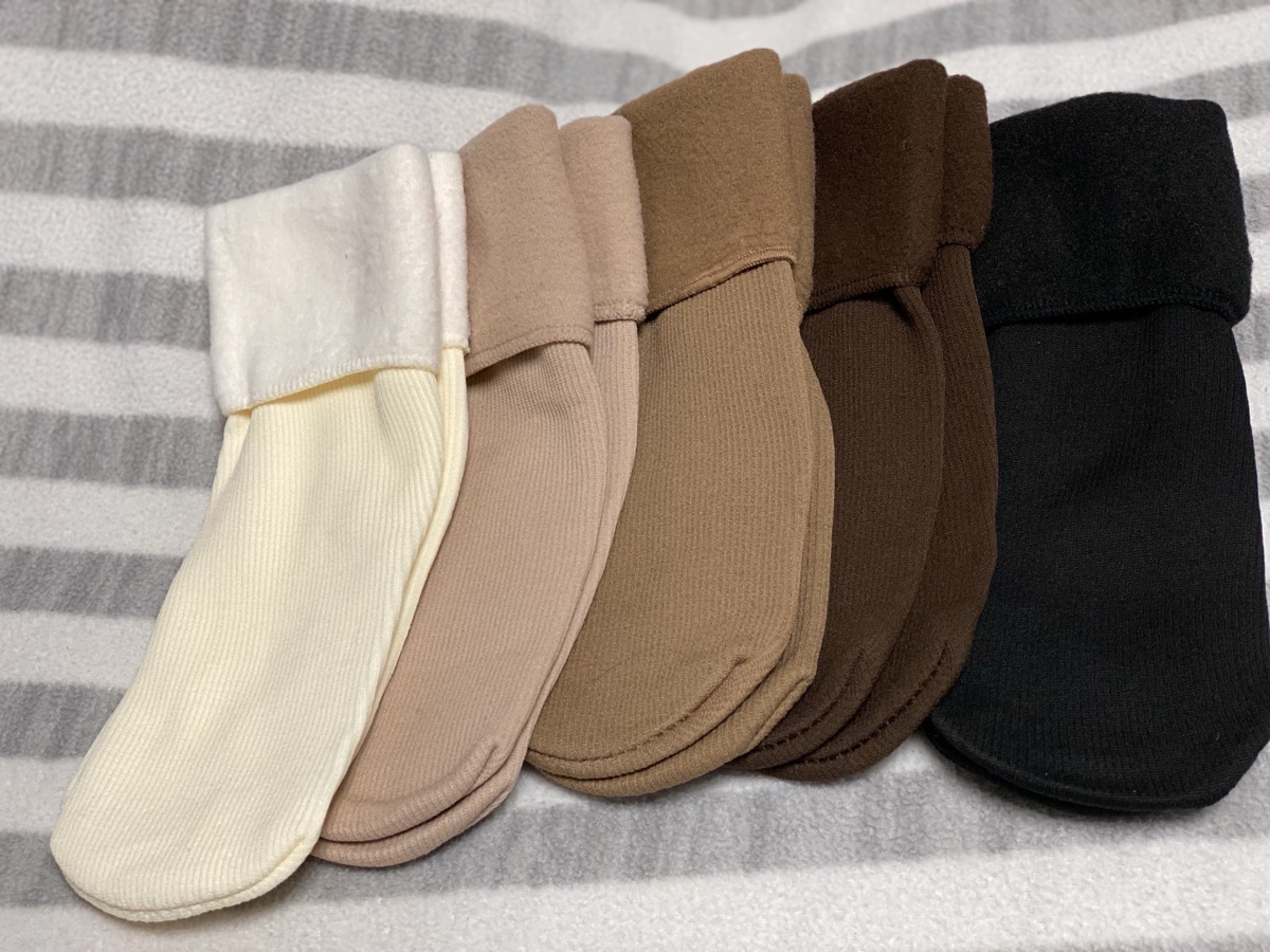 Unisex Comfortable Fleece Lined Winter Socks — customer photo