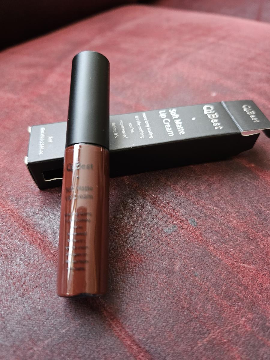 Waterproof Matte Nude Liquid Lipstick Dark Red Black Long Lasting Liquid Lipstick Women Makeup Lipgloss Lip Tint photo review
