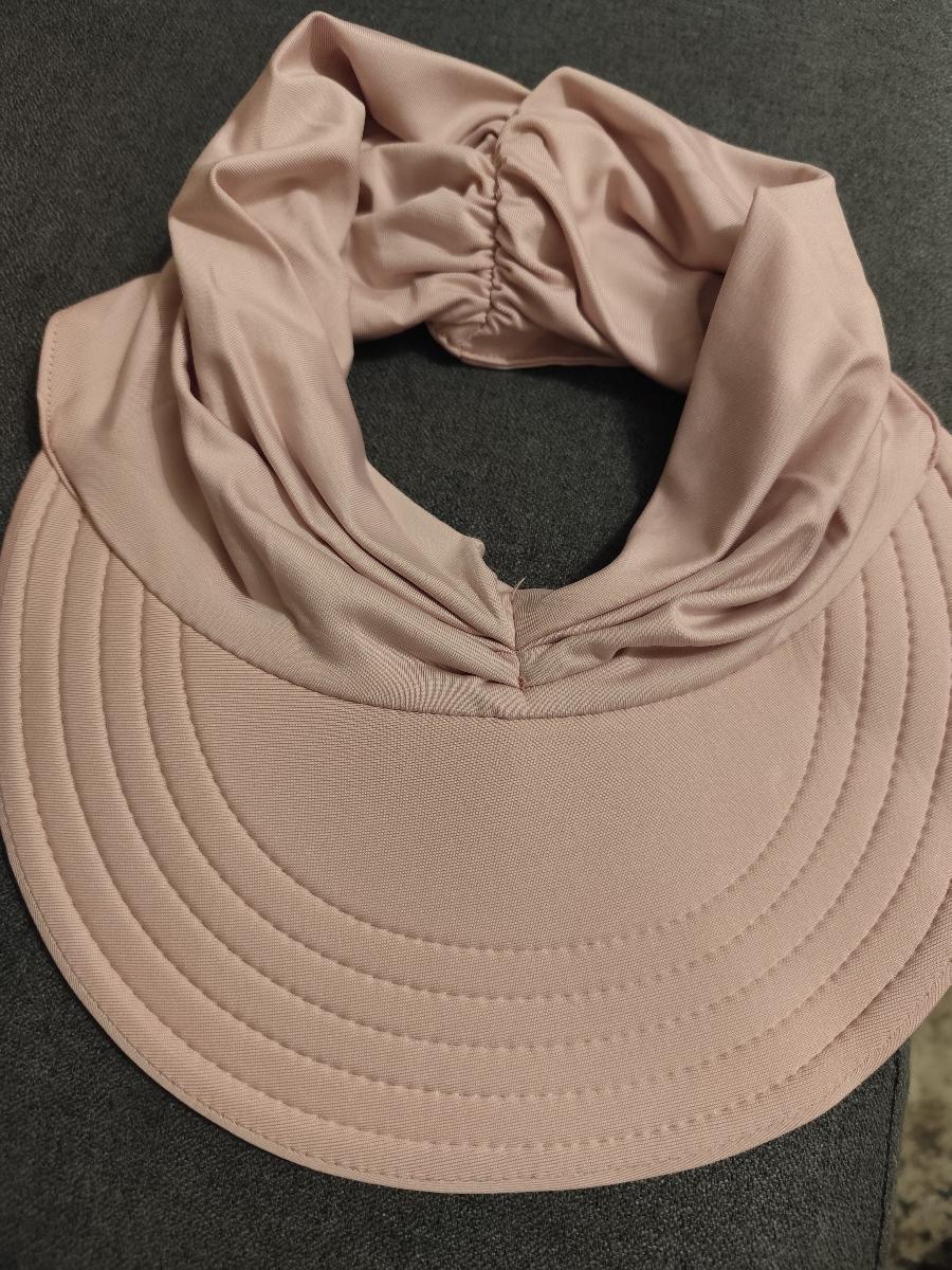 Women'S Wide Brim Sun Hat with Adjustable Drawstring Closure - Lightweight Breathable Summer Beach Hat, & Pastel Colors, for Outdoor, Travel, Travel Accessory, Stylish Headwear, Durable Construction, Outdoor Enthusiasts photo review