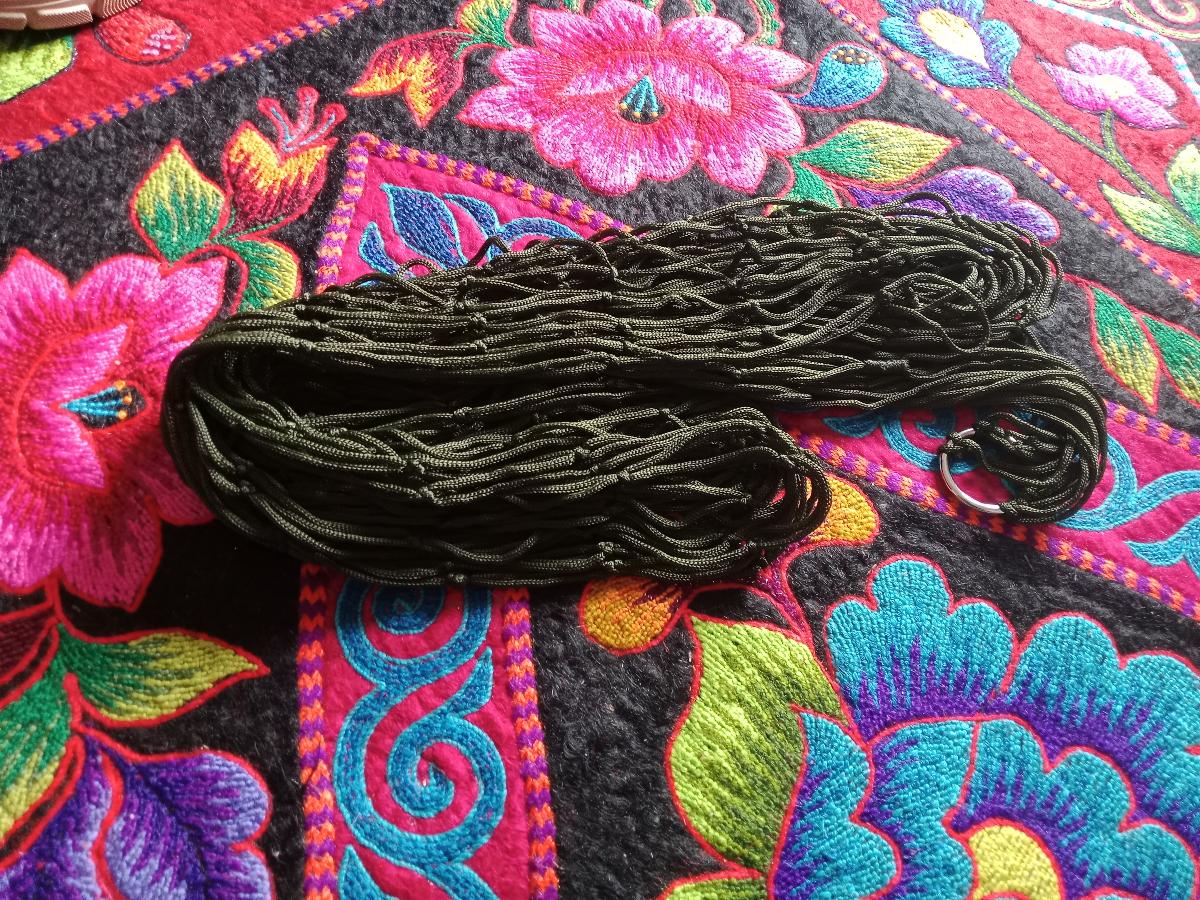 Your Portable Oasis: Luxury Nylon Mesh Hammock for Unparalleled Comfort! photo review