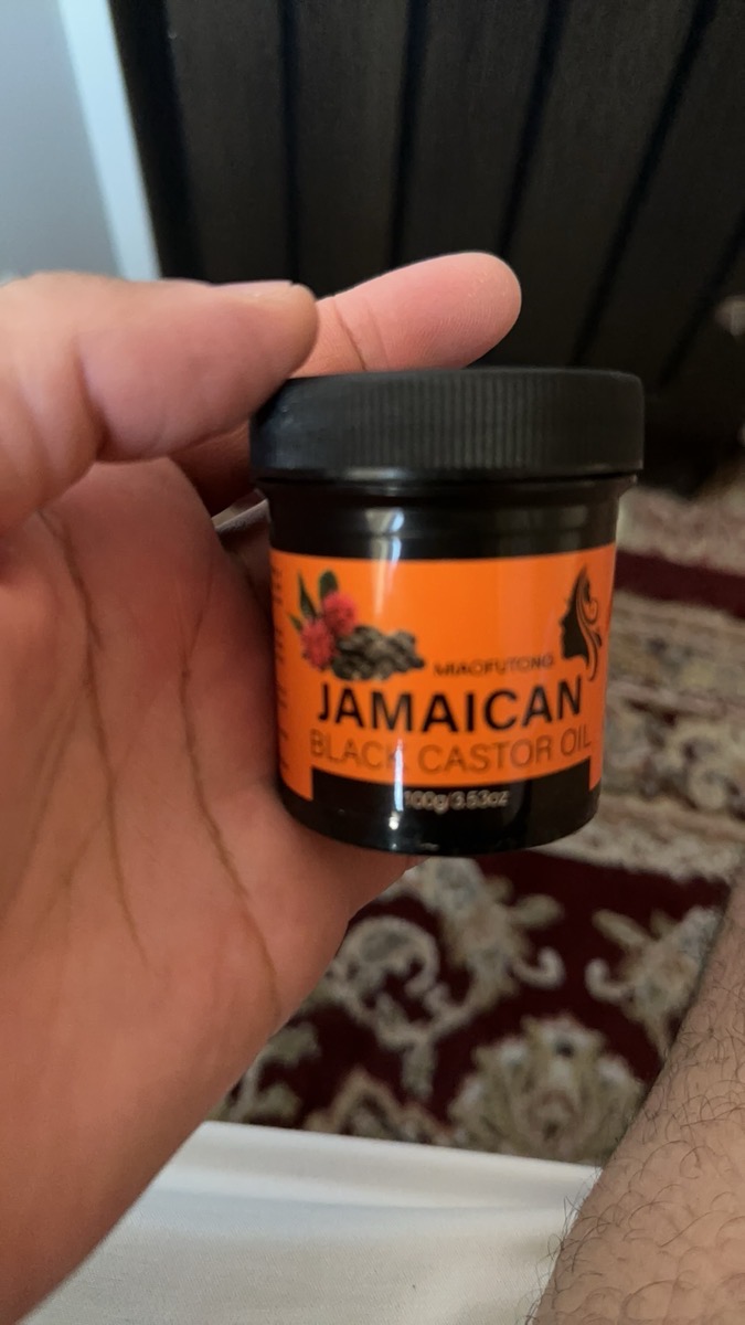 JAMAICANBLA CKCASTOROIL 100g/3.52oz Jamaica Black Coconut Oil Hair Care Cream, Moisturizing Coconut Oil Ingredients, 100g photo review