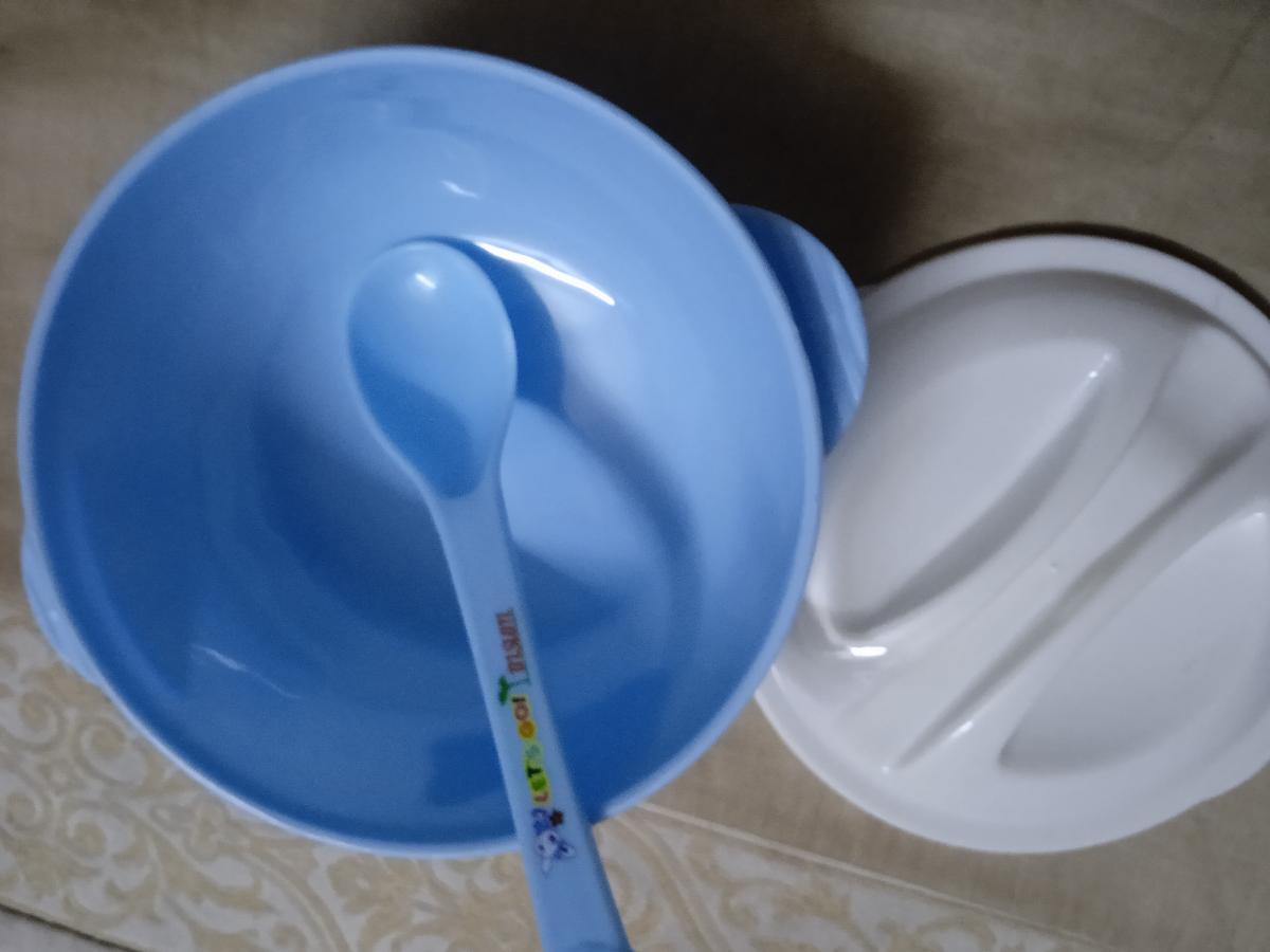 Plastic Bowl And Spoon Set photo review