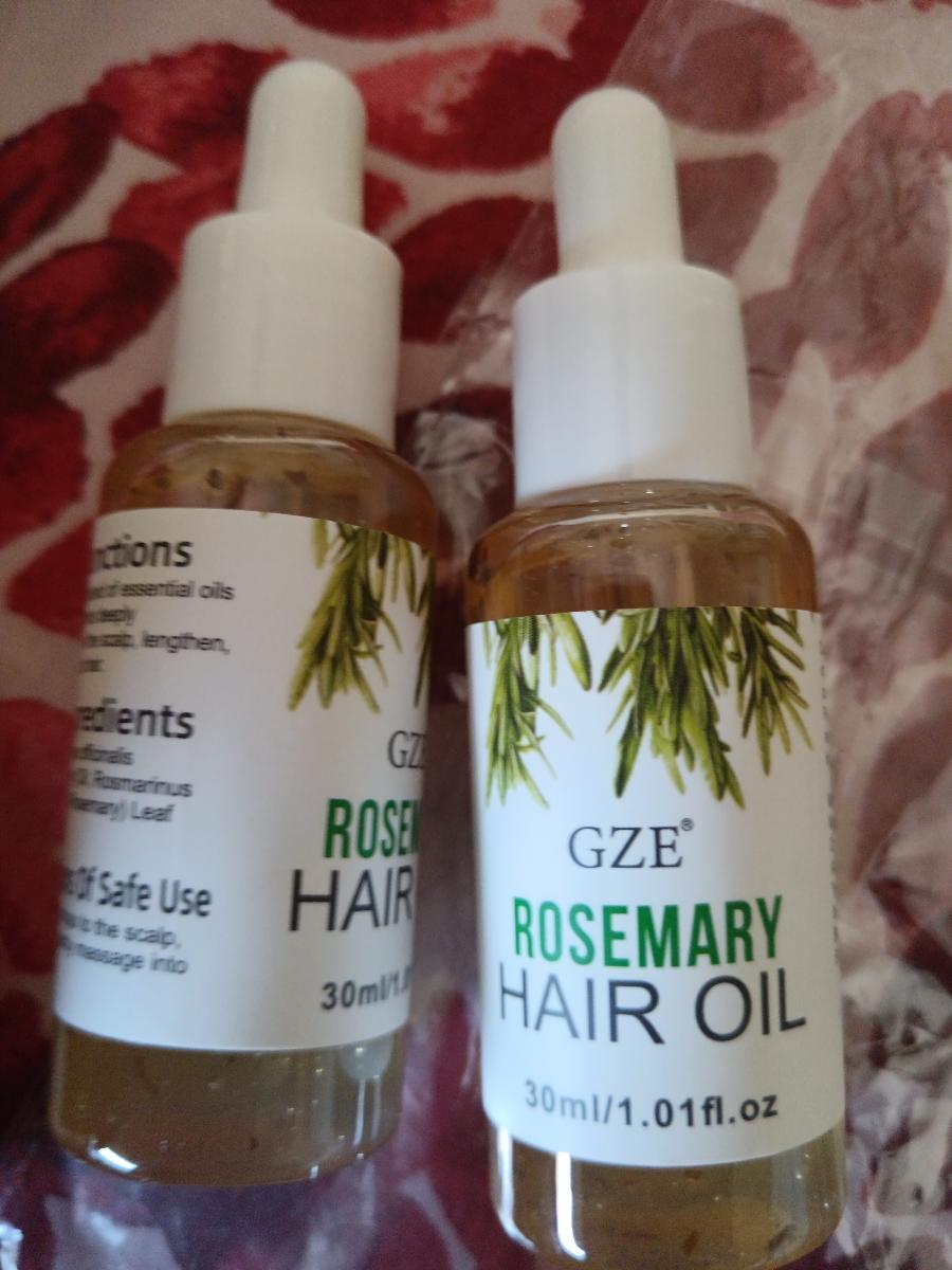 2 Pack GZE Rosemary Oil for Hair Rosemary Scalp Hair Strenghens Oil photo review