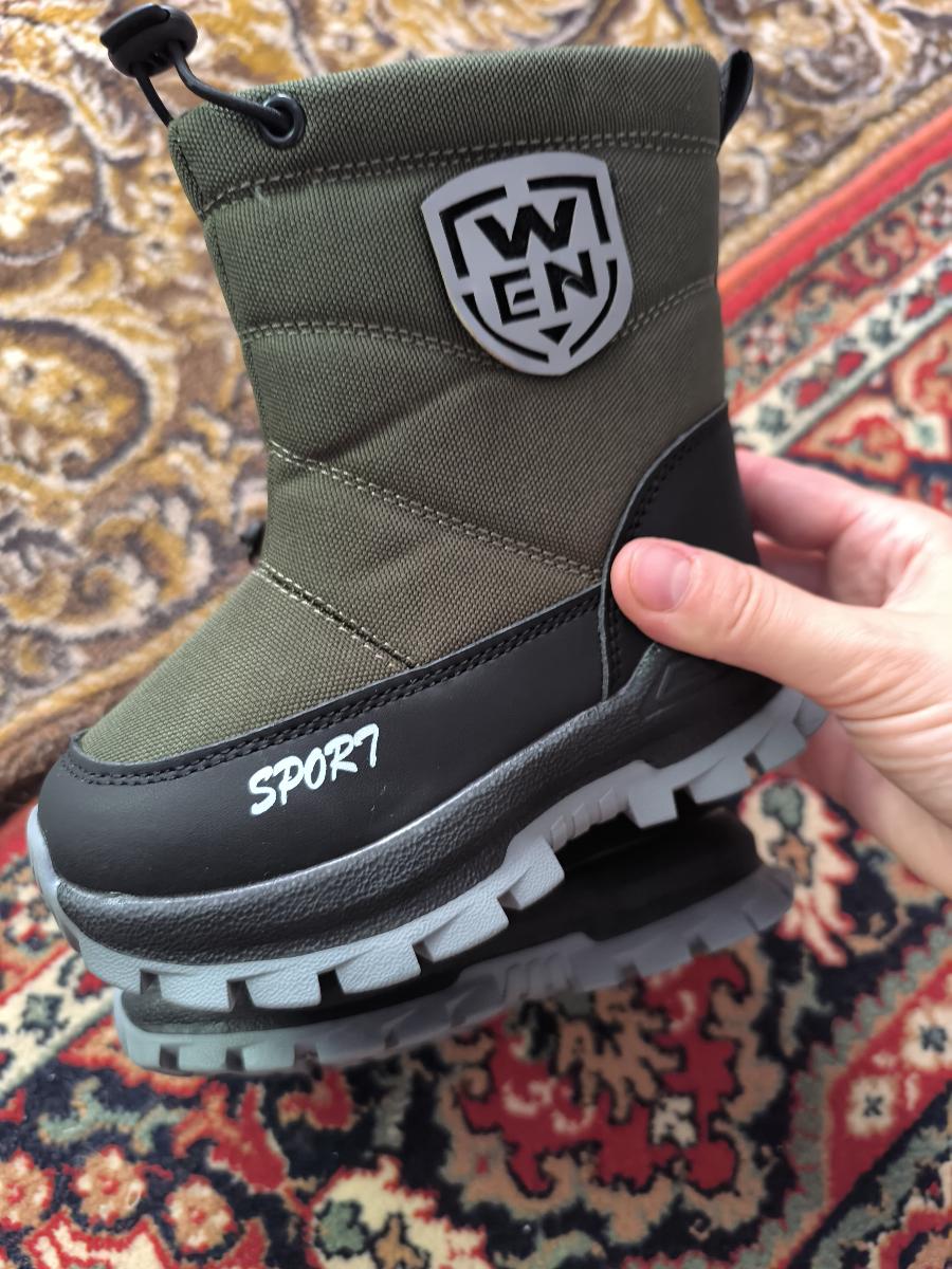 Kids' Snow Boots with Fleece Lining — customer photo