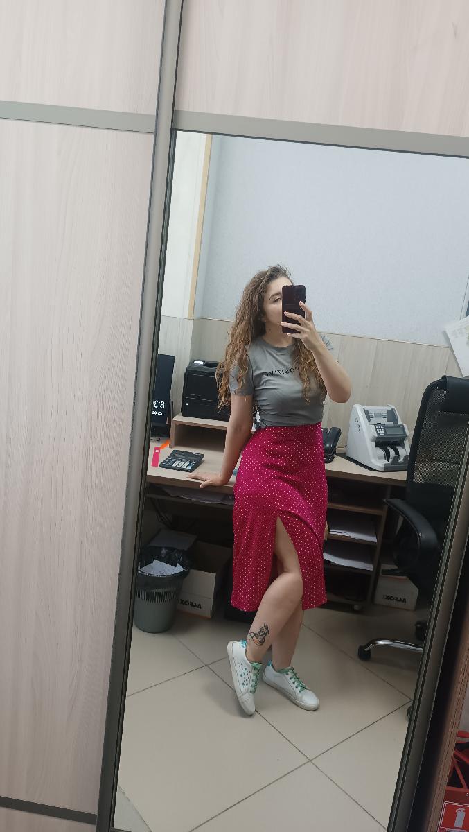 Directional Women'S Printed Round Neck Short Sleeve T-Shirt photo review