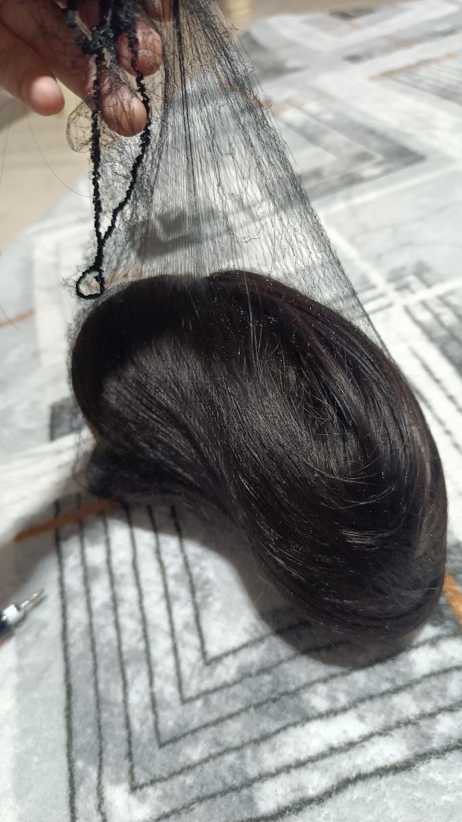 Long Straight Black Wig with Bangs High Layered 150% Density Black Wigs for Women Daily Party Use Synthetic Fiber Wig Heat Resistant 86.36 cm photo review