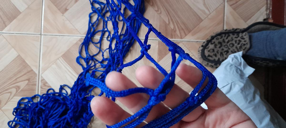 Your Portable Oasis: Luxury Nylon Mesh Hammock for Unparalleled Comfort! photo review