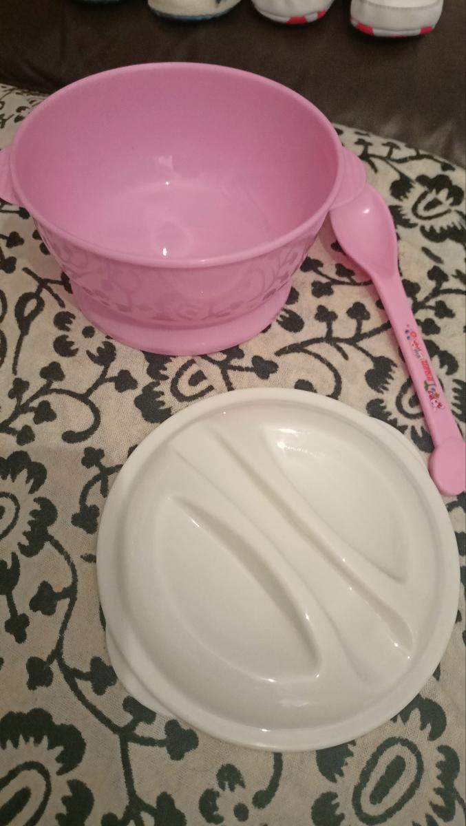 Plastic Bowl And Spoon Set photo review