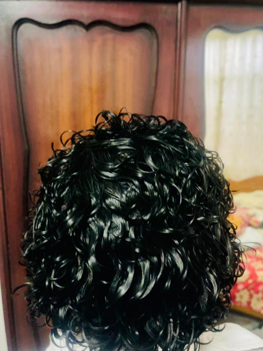 Short Curly Lace Front Wigs 13X1 Brazilian Water Wave Human Hair Wigs Pixie Cut Transparent Lace Wig for Black Women photo review