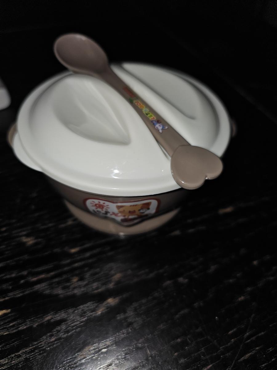 Plastic Bowl And Spoon Set photo review