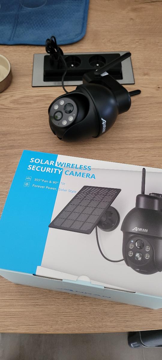 ANRAN Caméra de Surveillance Extérieure 1296P, Batterie Solaire, IP65, Caméra de Surveillance Sans Fil WiFi avec Projecteur, Détection de Mouvement IA et Compatible Alexa, Vision Nocturne en Couleur, Audio Bidirectionnel, Q3 photo review