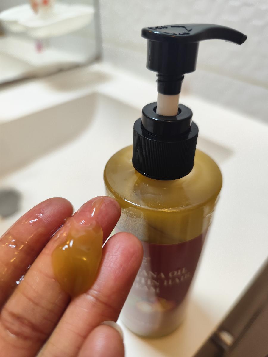 GZE Batana Oil Biotin Hair Cream Strong Hair Anti-Breakage Split Ends y for Dry Hair photo review