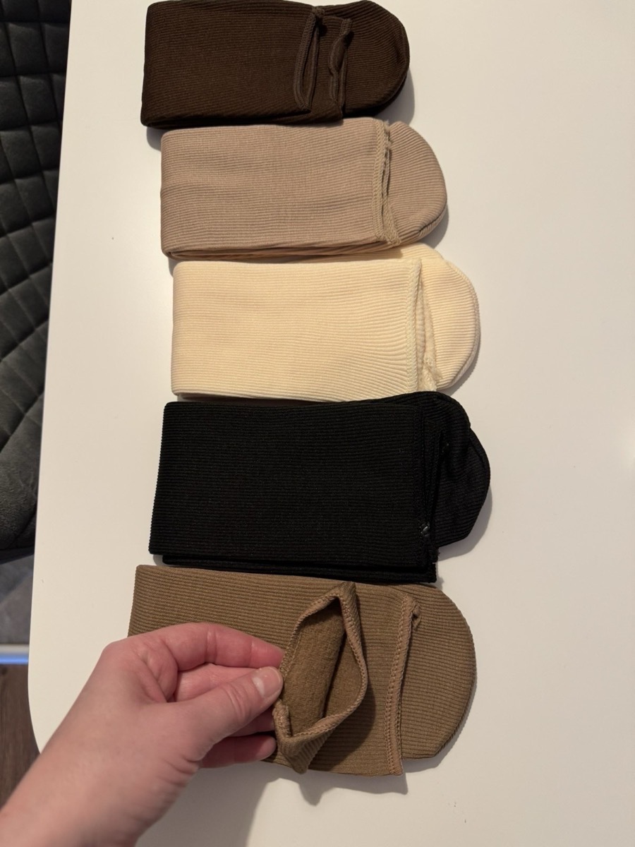 Unisex Comfortable Fleece Lined Winter Socks — customer photo