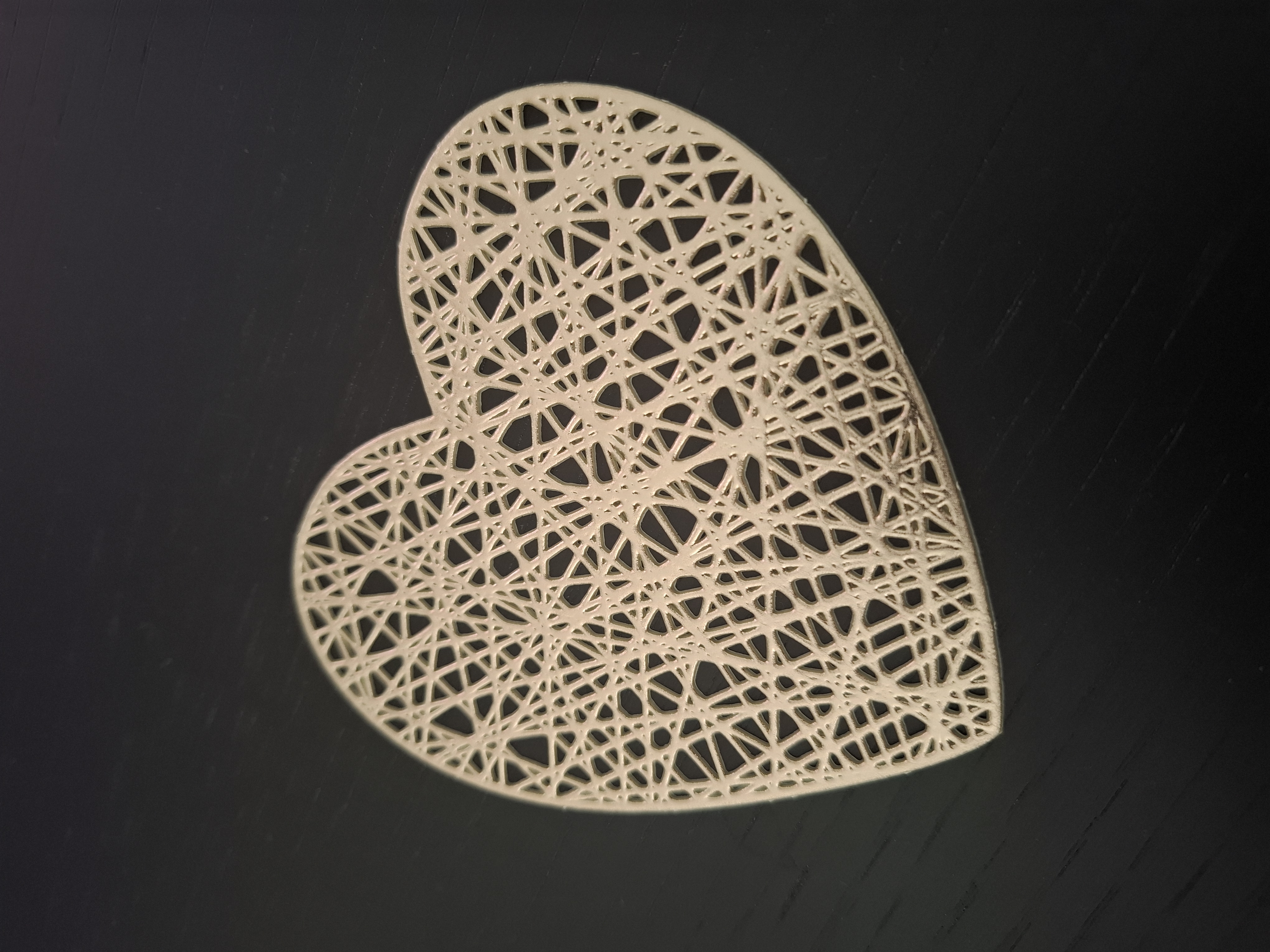 4pcs, Placemats, Creative Love Heart Shape Small Coaster, Household Decorative Meal Coaster, PVC Heat Insulation Bronzing Coaster, Coffee Non-slip Placemat, Dining Table Decor photo review