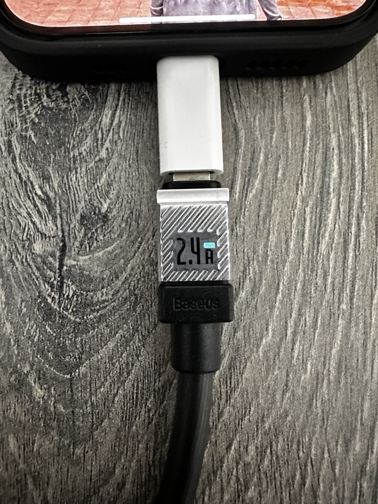 Огляд адаптера Lightning – USB-C з Temu: старий кабель для нового iPhone — але лише для зарядки — фото покупця