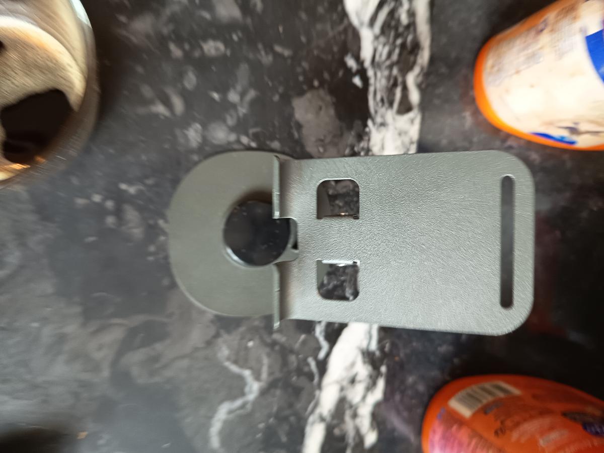 Support Téléphone Portable, Support de Bureau Rotatif à 360°, avec Hauteur Réglable en Deux Niveaux et un Design Pliable, Adapté à une Utilisation au Bureau et au Chevet, Très Compatible photo review