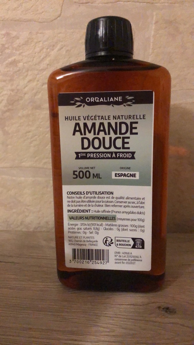 Sweet Almond Oil - - Cold Pressed photo review