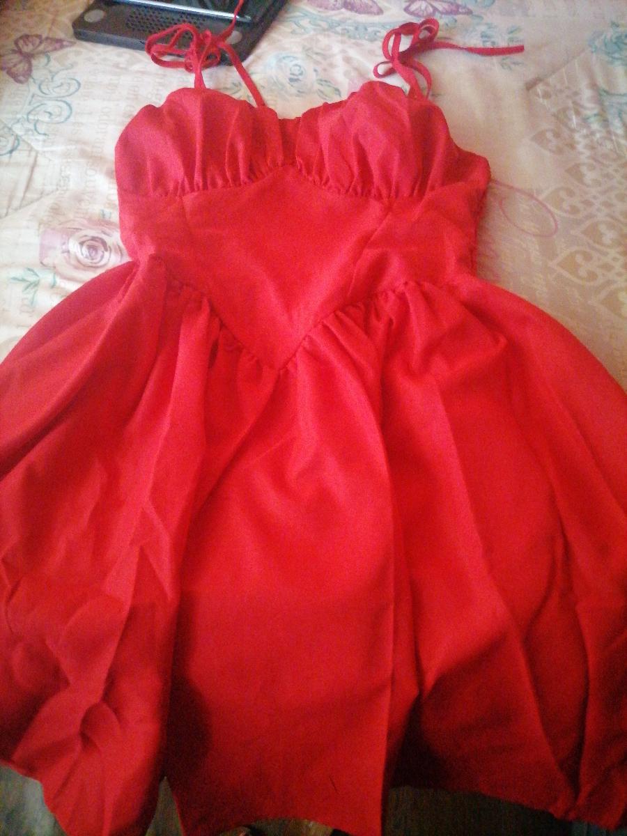 Women's Solid Color Spaghetti Strap Tie-Waist Wrap Dress photo review