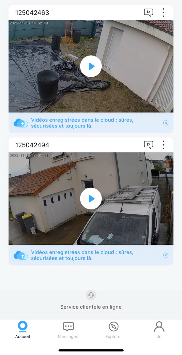 Caméra solaire extérieure sans fil, caméra projecteur, vidéo avec vision nocturne couleur, audio bidirectionnel, sirène à détection de mouvement, accès multi-utilisateurs, stockage local sur carte SD et abonnement cloud en option, compatible Alexa, ANRAN photo review
