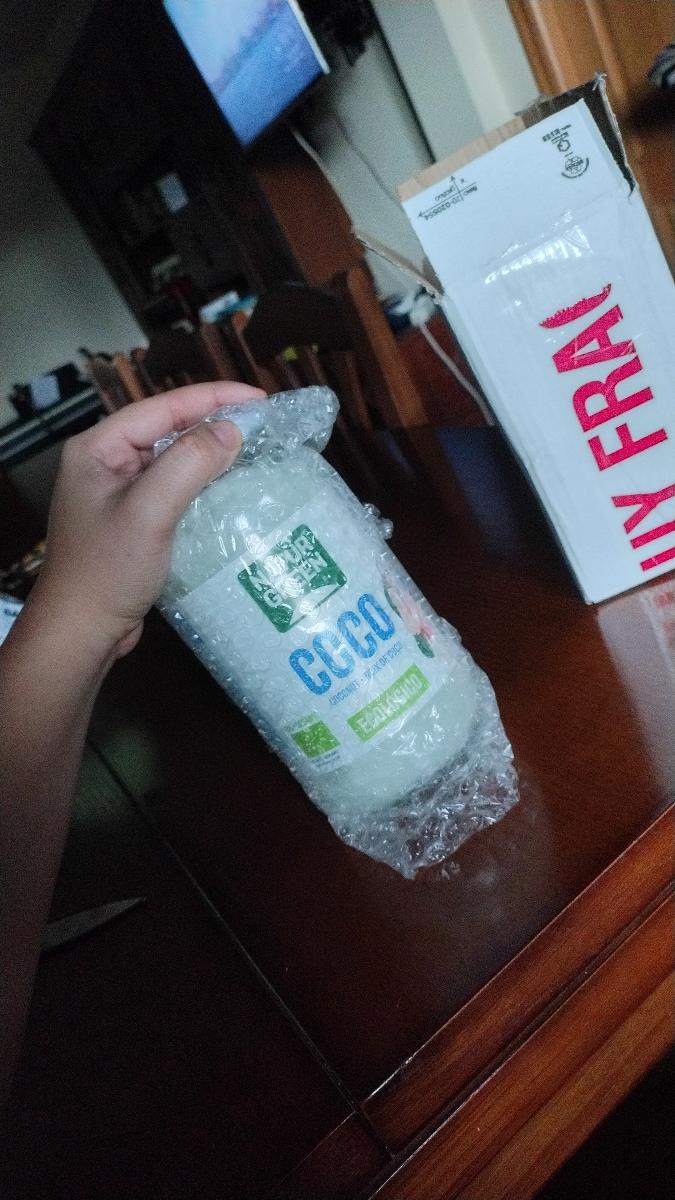 Coconut Fat 800g - Ideal for Cooking - Hydrates Skin and Hair - Natural Ingredients - Vegan Friendly - NaturGreen photo review