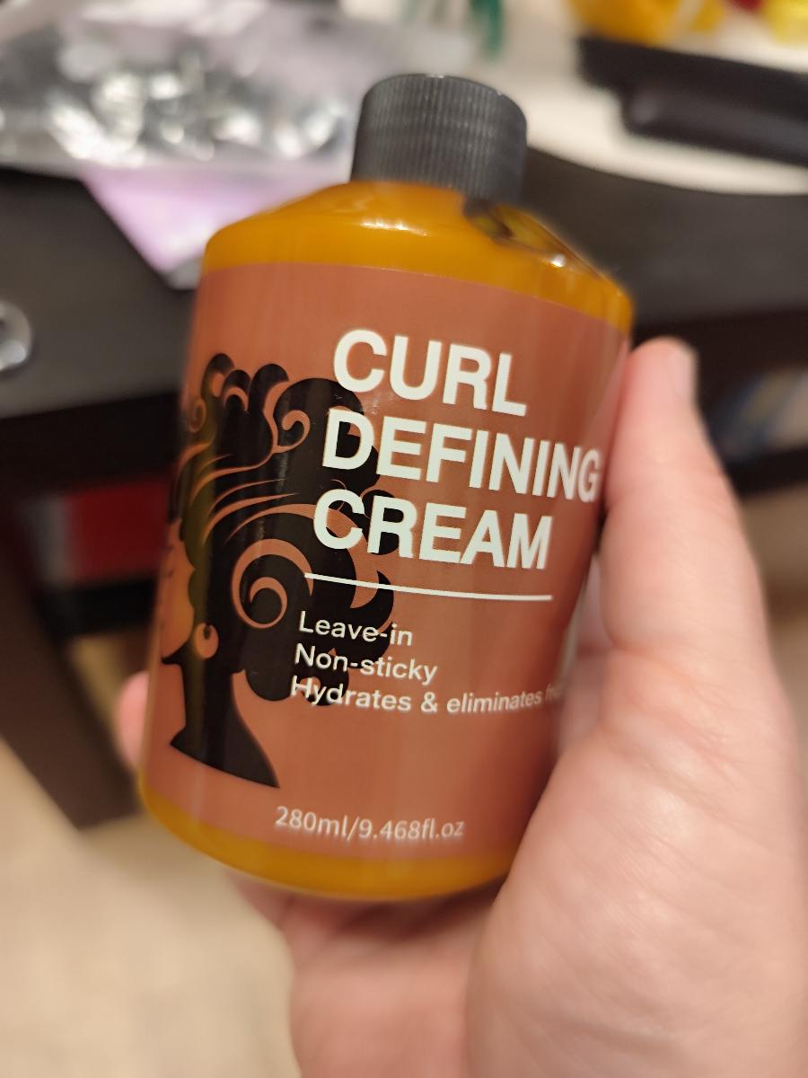 1pc/2pcs/3pcs Curl Defining Cream, infused with Moroccan Argan Oil for long-lasting curl control, elastic curls, and lasting hold. Suitable for wavy and curly hair, ideal for both men and women photo review