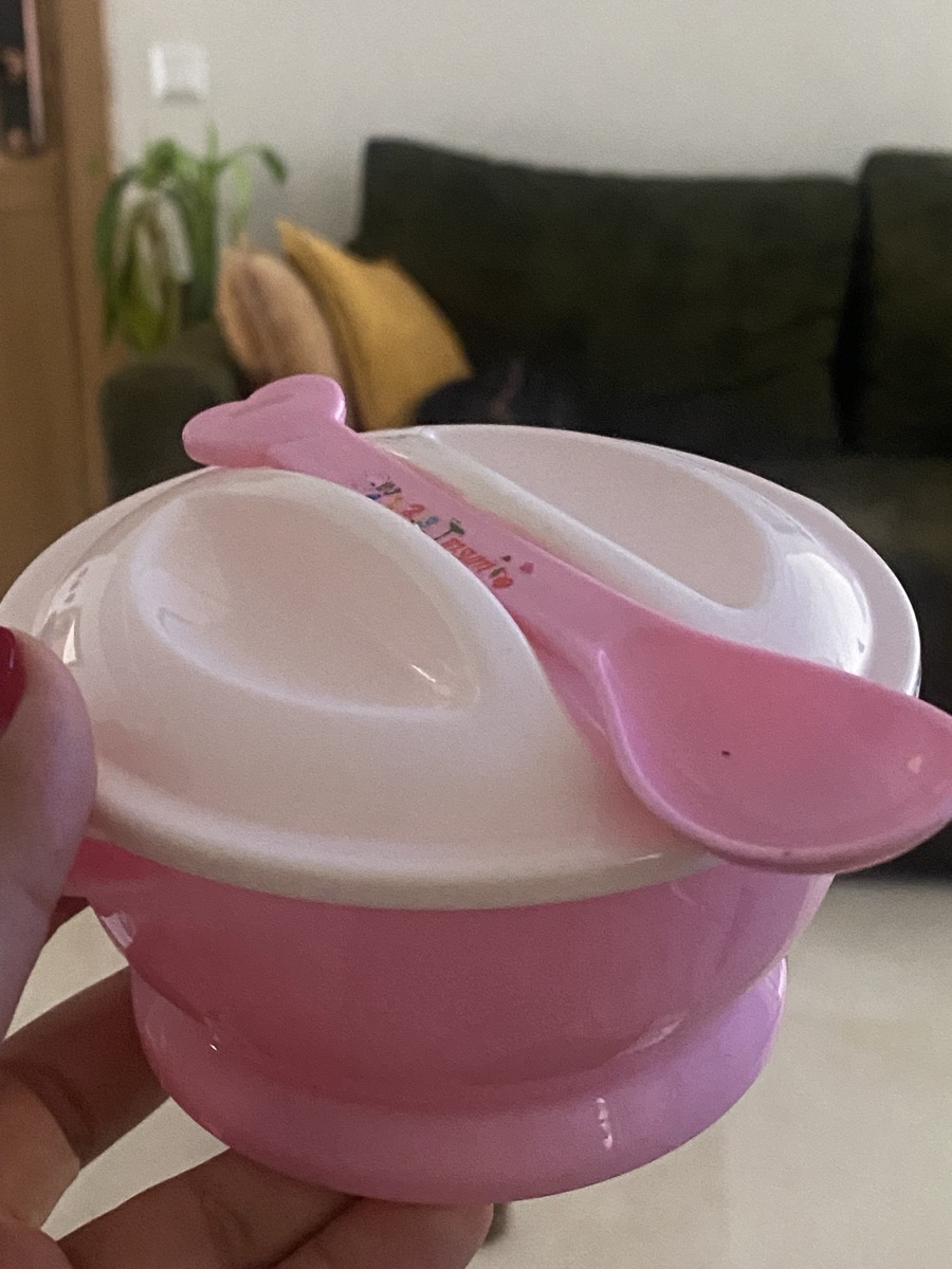 Plastic Bowl And Spoon Set photo review