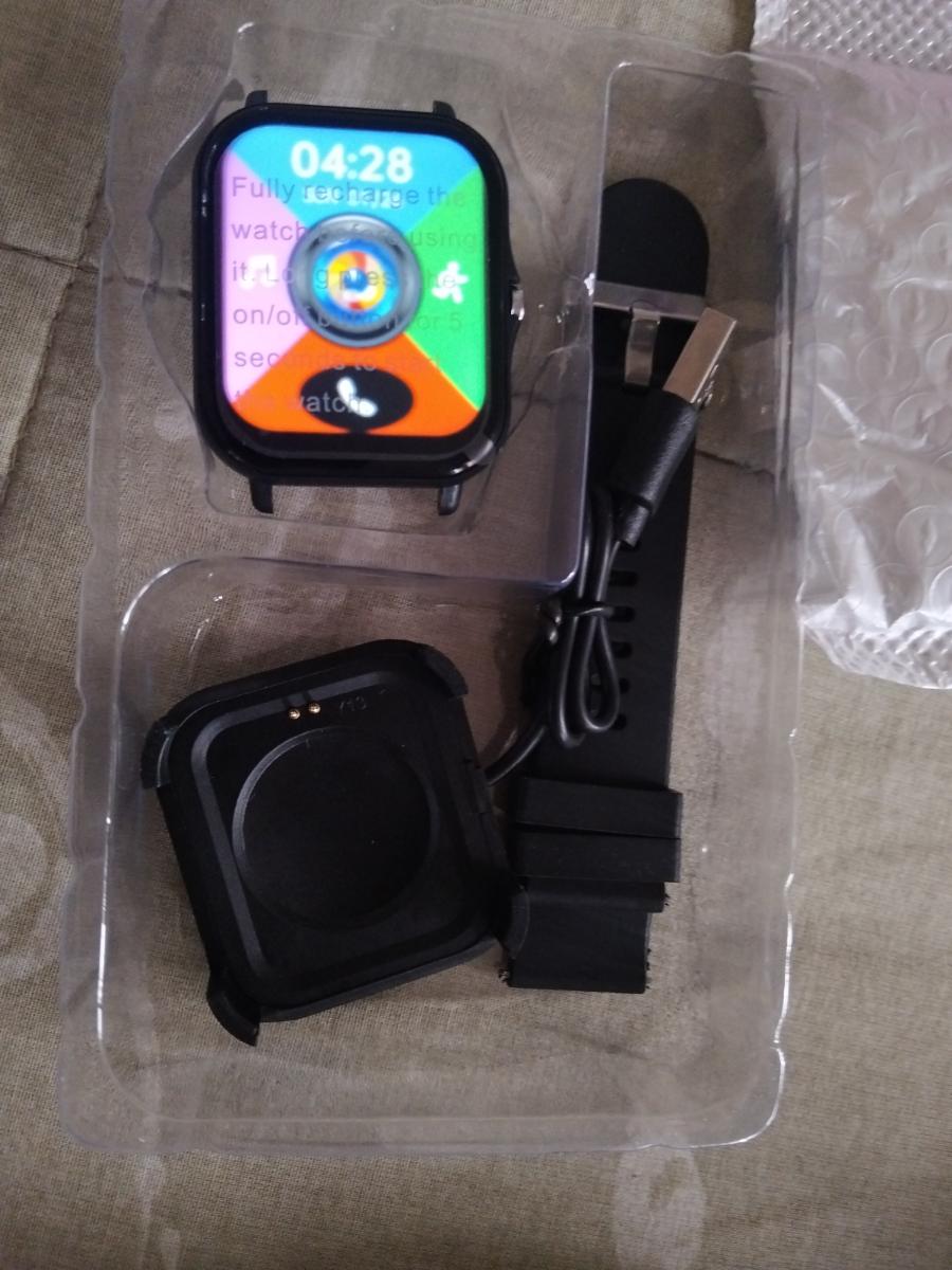 Nouvelle montre connectée intelligente de 1,83 pouces, montre avec appels sans fil, notifications de messages, voix IA, lecture de musique, appareil photo à distance, modes sportifs multiples, montre de sport élégante, adaptée à un usage quotidien décontracté, cadeau de vacances parfait pour la photo review