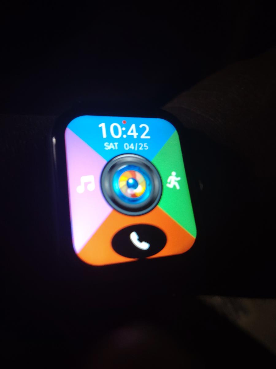 Nouvelle montre connectée intelligente de 1,83 pouces, montre avec appels sans fil, notifications de messages, voix IA, lecture de musique, appareil photo à distance, modes sportifs multiples, montre de sport élégante, adaptée à un usage quotidien décontracté, cadeau de vacances parfait pour la photo review