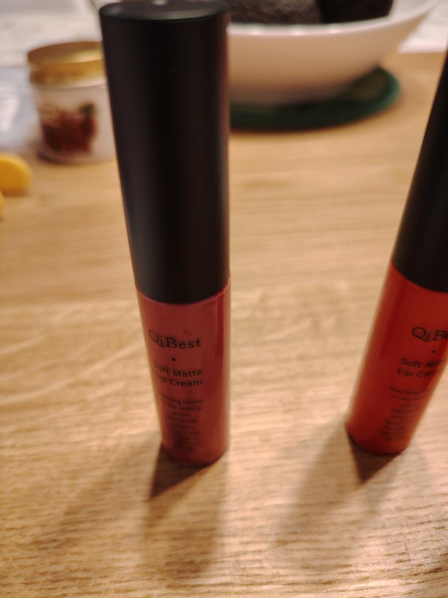 Waterproof Matte Nude Liquid Lipstick Dark Red Black Long-Lasting Liquid Lipstick Women Makeup Lipgloss Lip Tint photo review