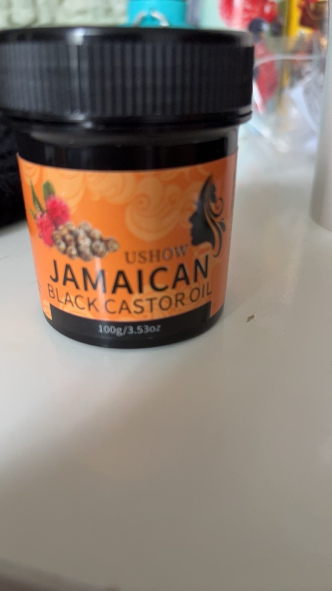 JAMAICANBLA CKCASTOROIL 100g/3.52oz Jamaica Black Coconut Oil Hair Care Cream, Moisturizing Coconut Oil Ingredients, 100g photo review