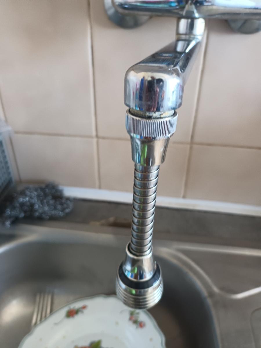 Faucet Extender with 360° Swivel — customer photo