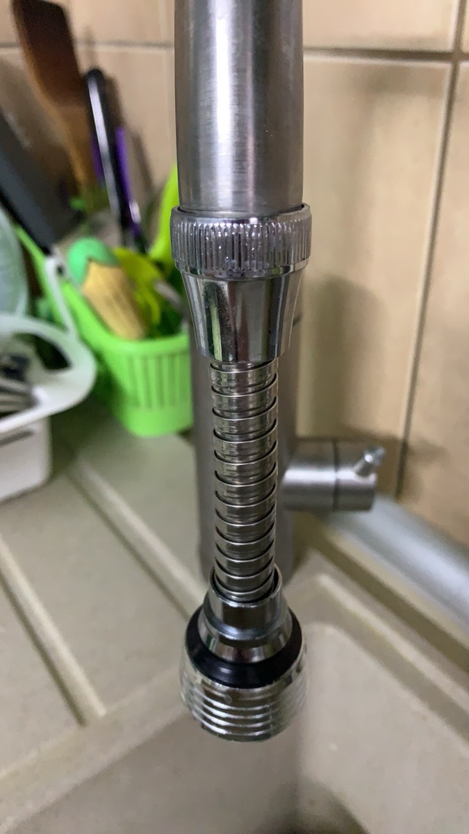 Faucet Extender with 360° Swivel — customer photo
