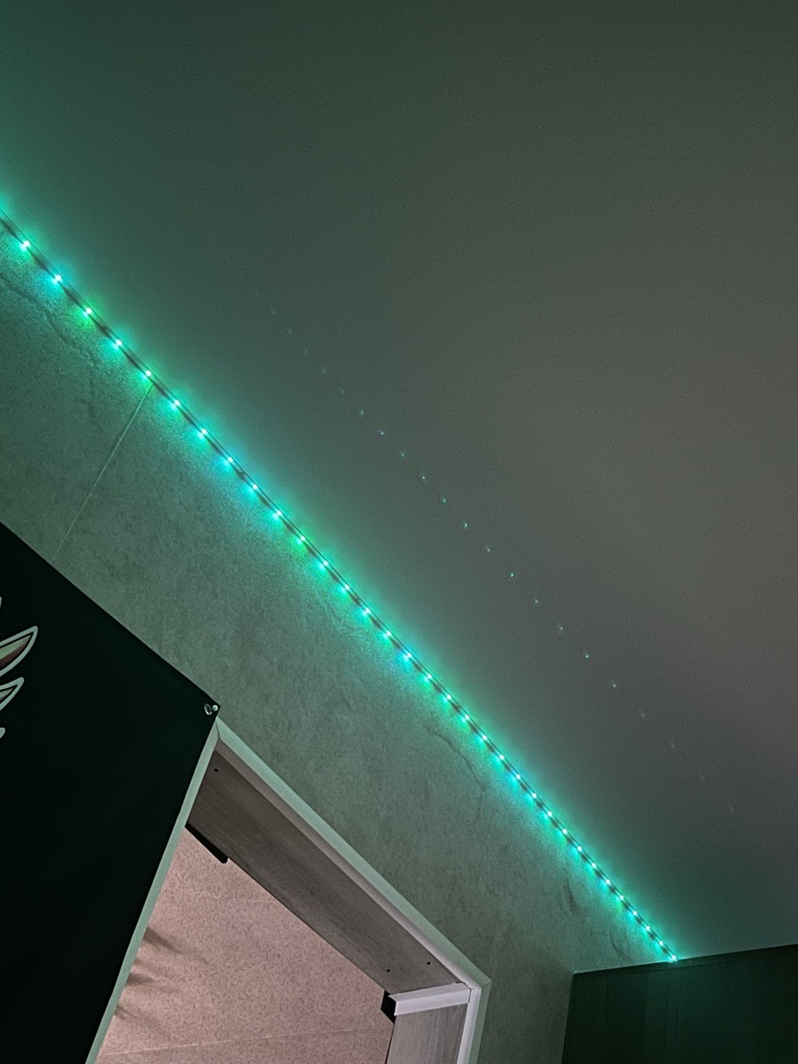 Smart Bedroom RGB Strip Light — customer photo