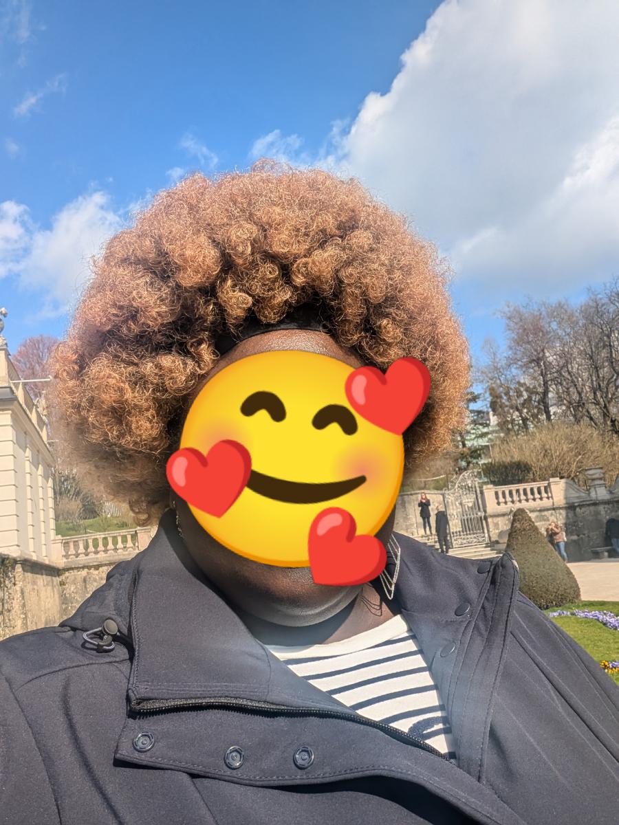 Afro Headband Wig Afro Curly Glueless Wigs Black Brown Short Afro Wig Kinky Curly Wig Headband Wigs for Women Natural Black Afro Wigs with Headbands Attached Afro Curly Headband Wigs Synthetic Afro Scarf Wigs for Womens Afro Wigs photo review