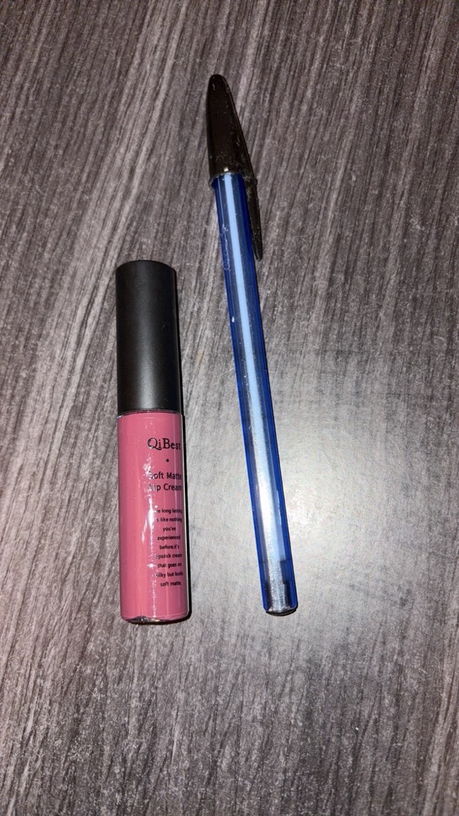 Waterproof Matte Nude Liquid Lipstick Dark Red Black Long-Lasting Liquid Lipstick Women Makeup Lipgloss Lip Tint photo review