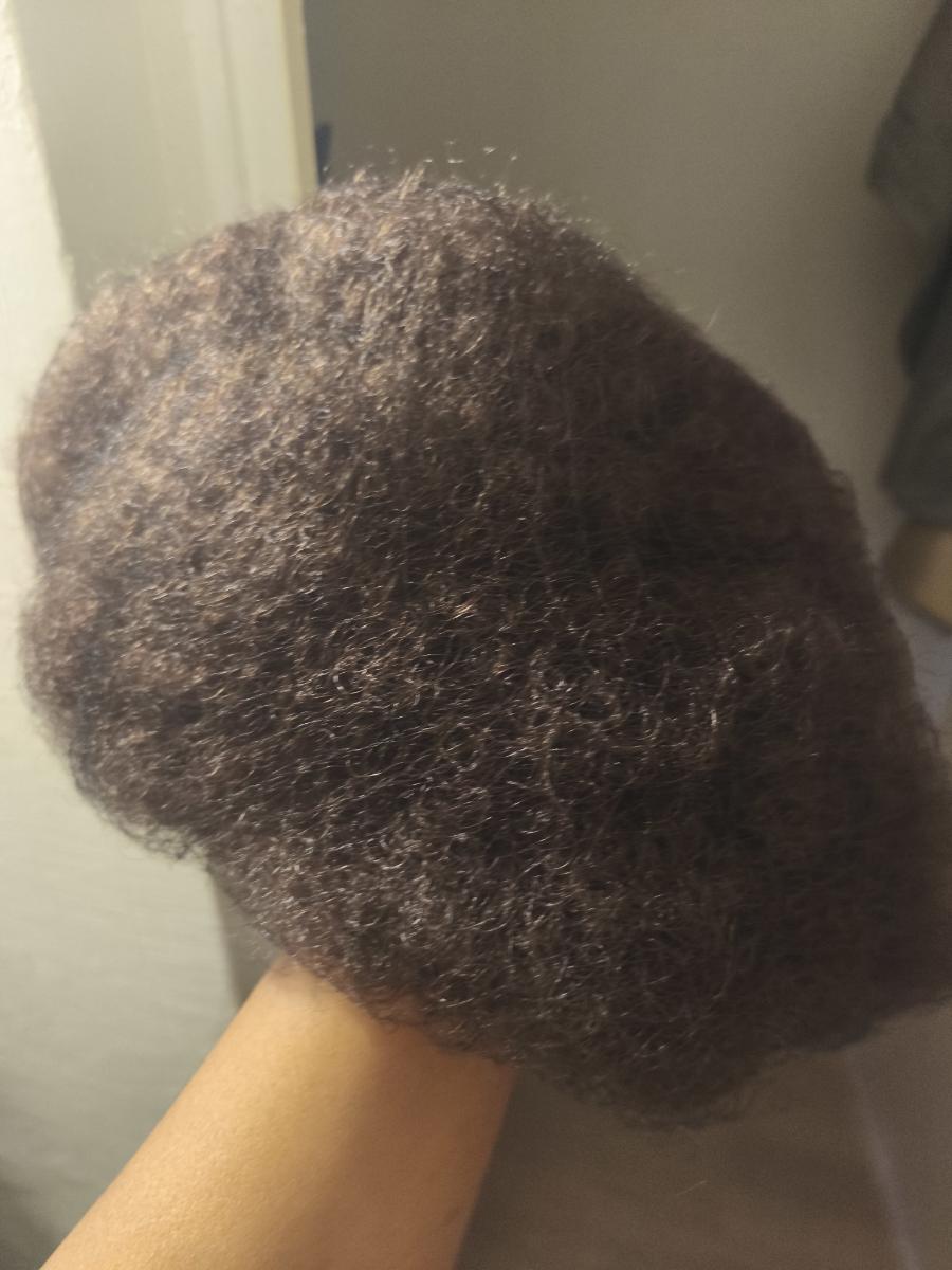 70s Afro Curly Wig for - Soft, Natural-Looking Synthetic Hair, Voluminous & Fluffy Black Afro Wig for Daily Wear, Parties, and Cosplay, Party Hairpiece, Naturallooking Hairpiece photo review