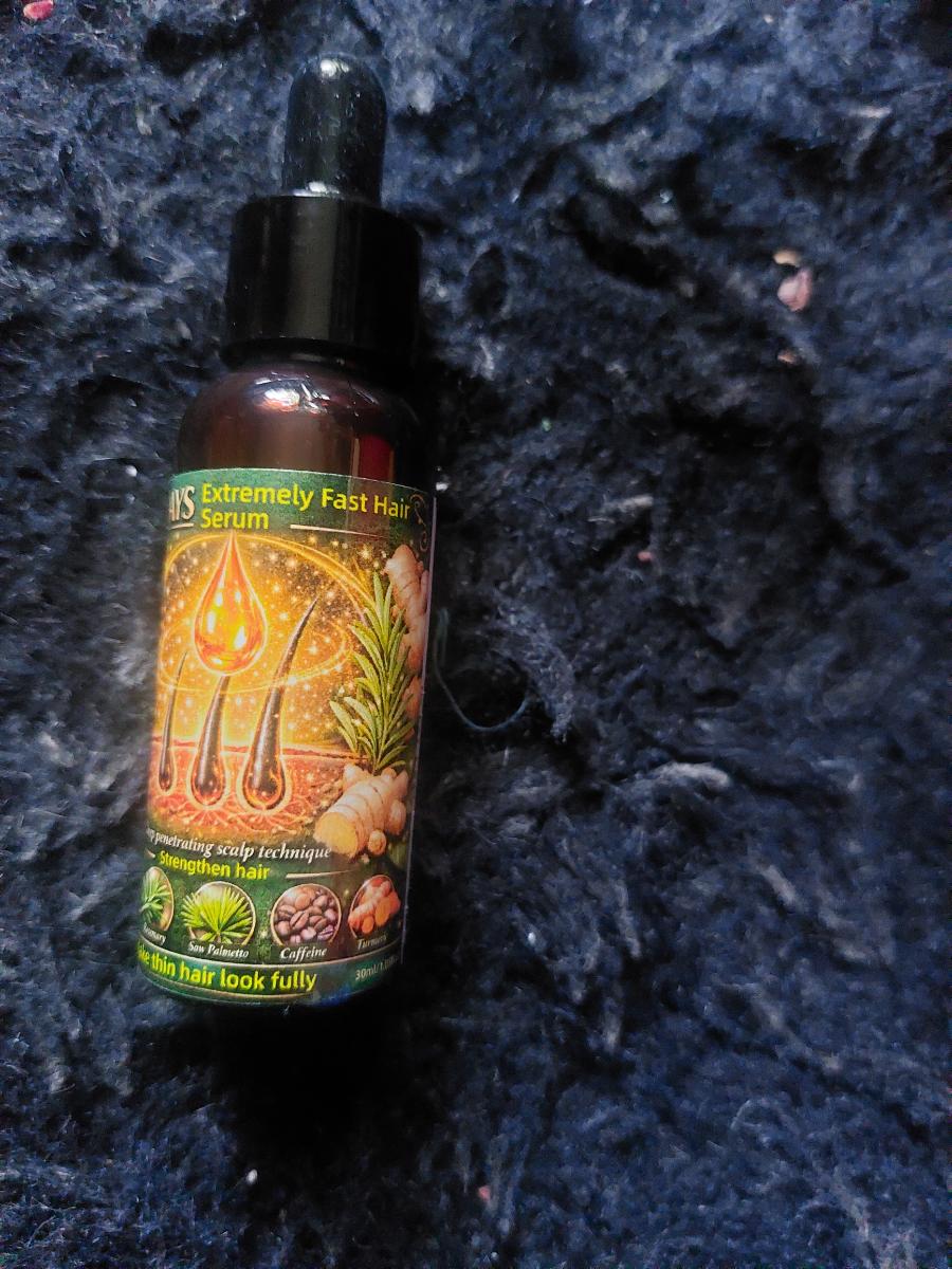 Extremely Fast Hair Builder That Moisturizes and Promotes Plump Skin in Bald Areas, Contains Turmeric, Rosemary, Biotin, Fosters Health Strengthens Hair, Moisturizes Roots and Skin. Christmas Gift/Mother's Day Gift, Make Thin Hair Look Fuller photo review