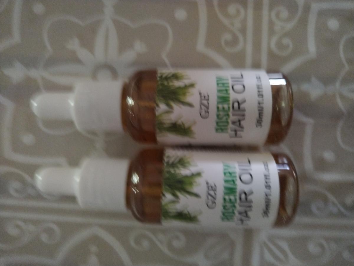 2 Pack GZE Rosemary Oil for Hair Rosemary Scalp Hair Strenghens Oil photo review