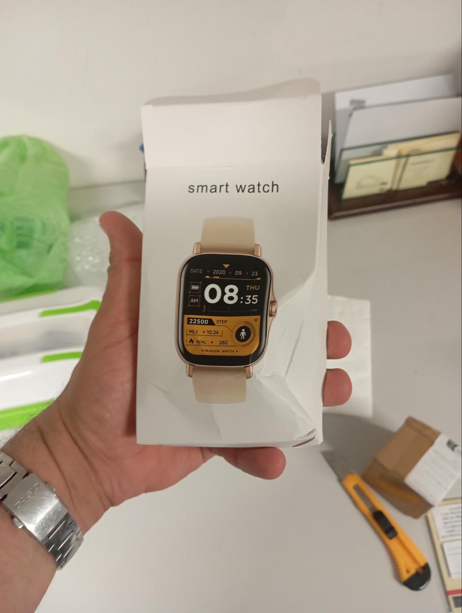 Nouvelle montre connectée intelligente de 1,83 pouces, montre avec appels sans fil, notifications de messages, voix IA, lecture de musique, appareil photo à distance, modes sportifs multiples, montre de sport élégante, adaptée à un usage quotidien décontracté, cadeau de vacances parfait pour la photo review
