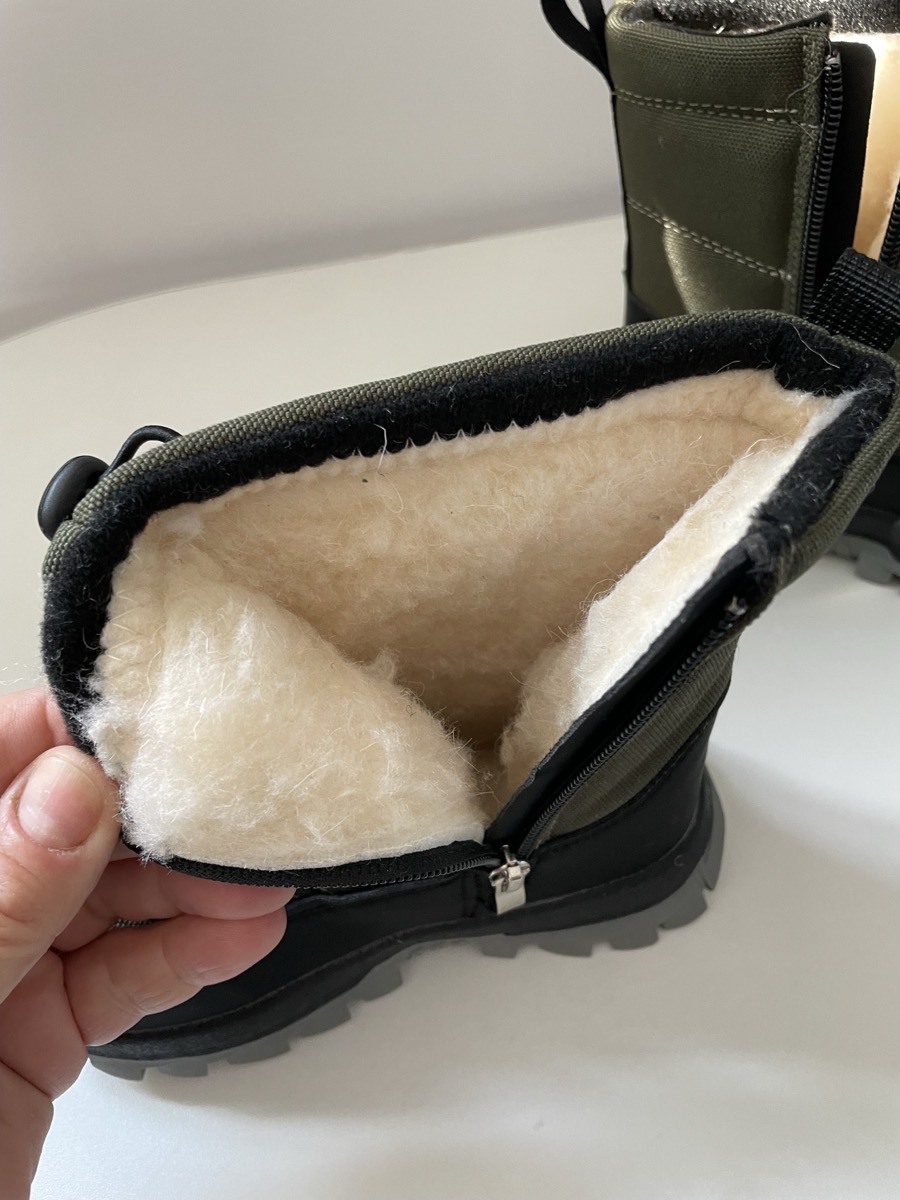 Kids' Snow Boots with Fleece Lining — customer photo