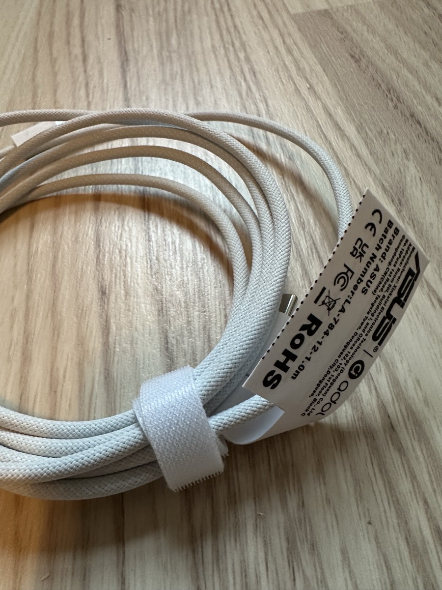 Огляд плетеного кабелю USB-C ASUS із Temu: 60 Вт, від 0,5 до 3 м, і майже без скарг — фото покупця