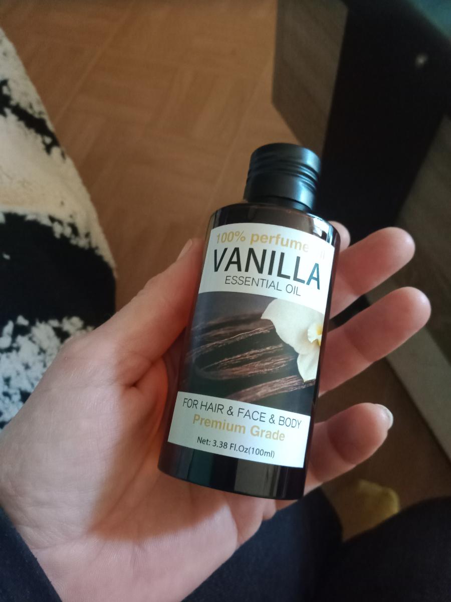 Vanilla Essential Oil, 100Ml/ 3.38 Fl.Oz, 100% Pure Care Grade for Nail, Hair And Skin Care, Massage, Moisturizing Massage Essential Oil for Men And Women, Meditation photo review
