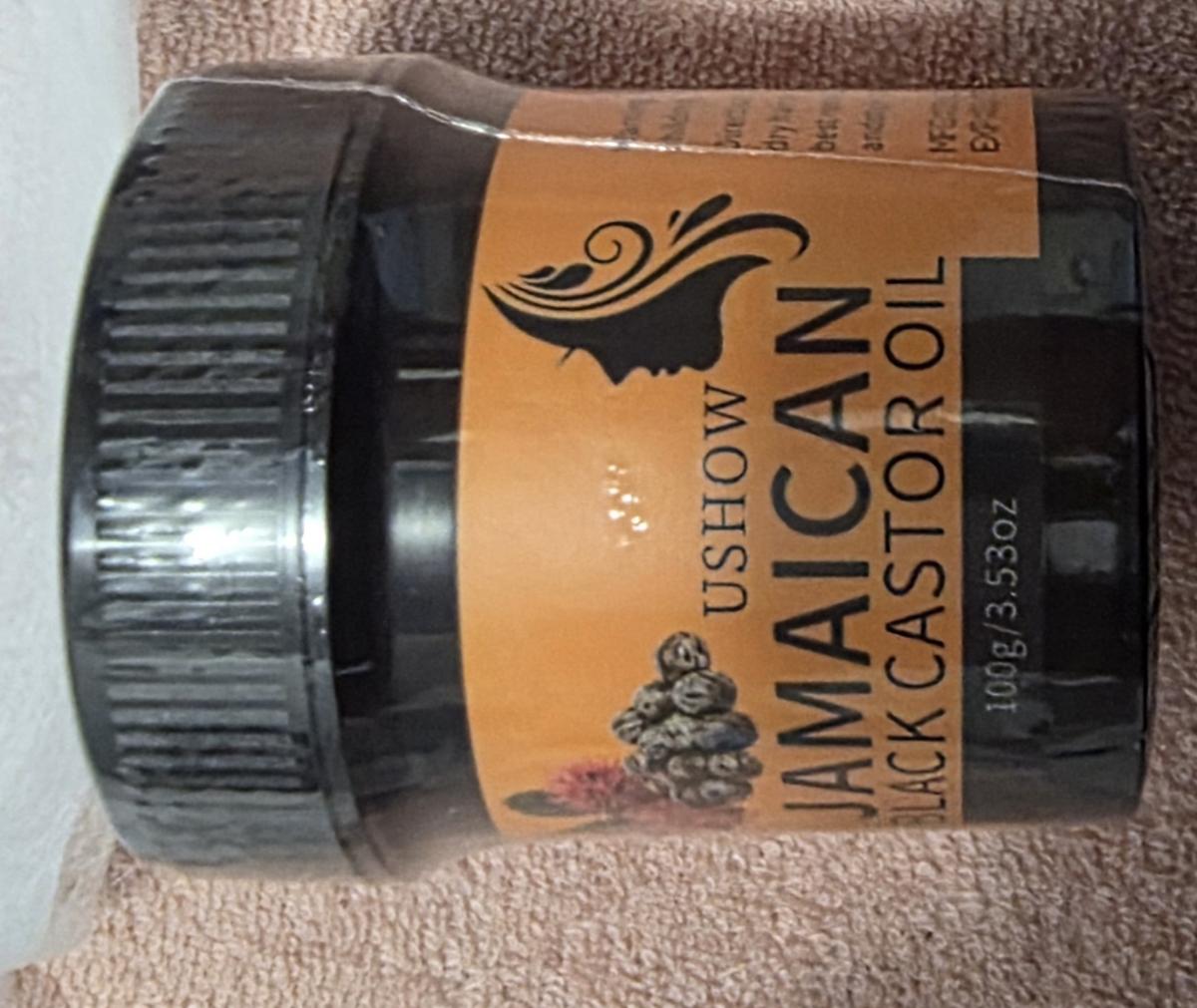 JAMAICANBLA CKCASTOROIL 100g/3.52oz Jamaica Black Coconut Oil Hair Care Cream, Moisturizing Coconut Oil Ingredients, 100g photo review
